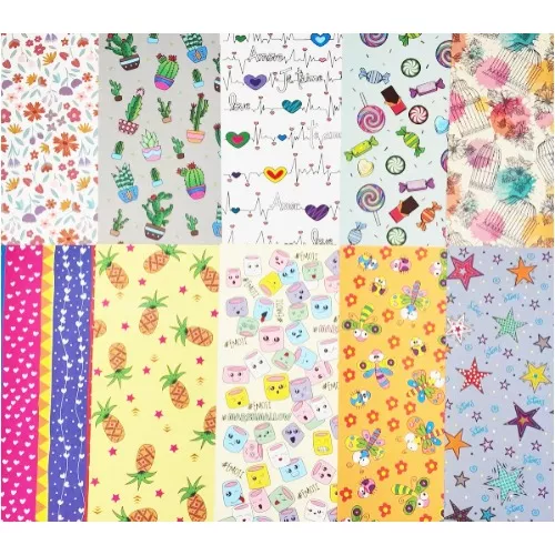Hoja Decorada Tamaño Carta 100 Hojas Variedad De Diseños Hoja Decorada Tamaño Carta 100 Hojas Variedad De Diseños