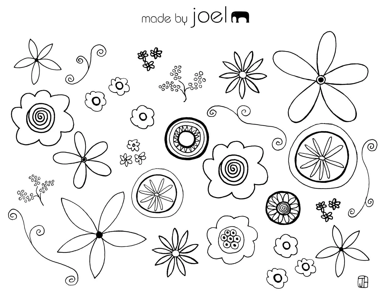 Hojas para colorear flores y animales - Las Manualidades | Dibujos ... Hojas para colorear flores y animales - Las Manualidades | Dibujos ...