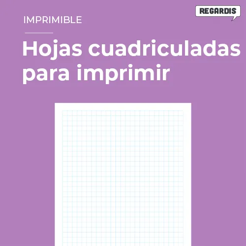 Hojas cuadriculadas para imprimir gratis (PDF) - Regardis Hojas cuadriculadas para imprimir gratis (PDF) - Regardis