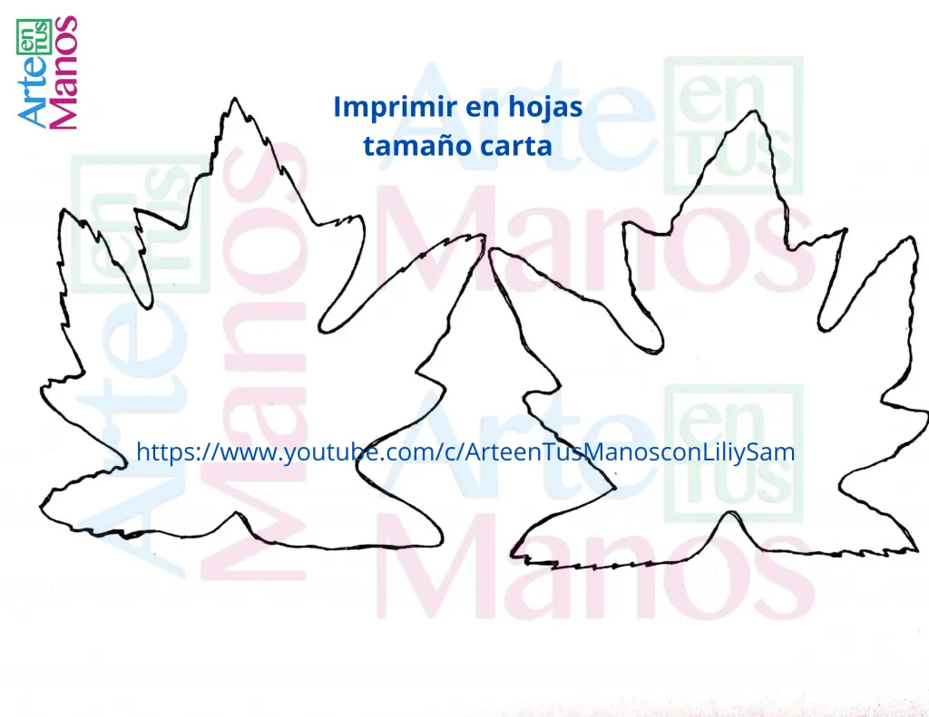 Hojas de Otoño en Foami, con Arte en Tus Manos - Arte en Tus Manos con Lili y Sam Hojas de Otoño en Foami, con Arte en Tus Manos - Arte en Tus Manos con Lili y Sam