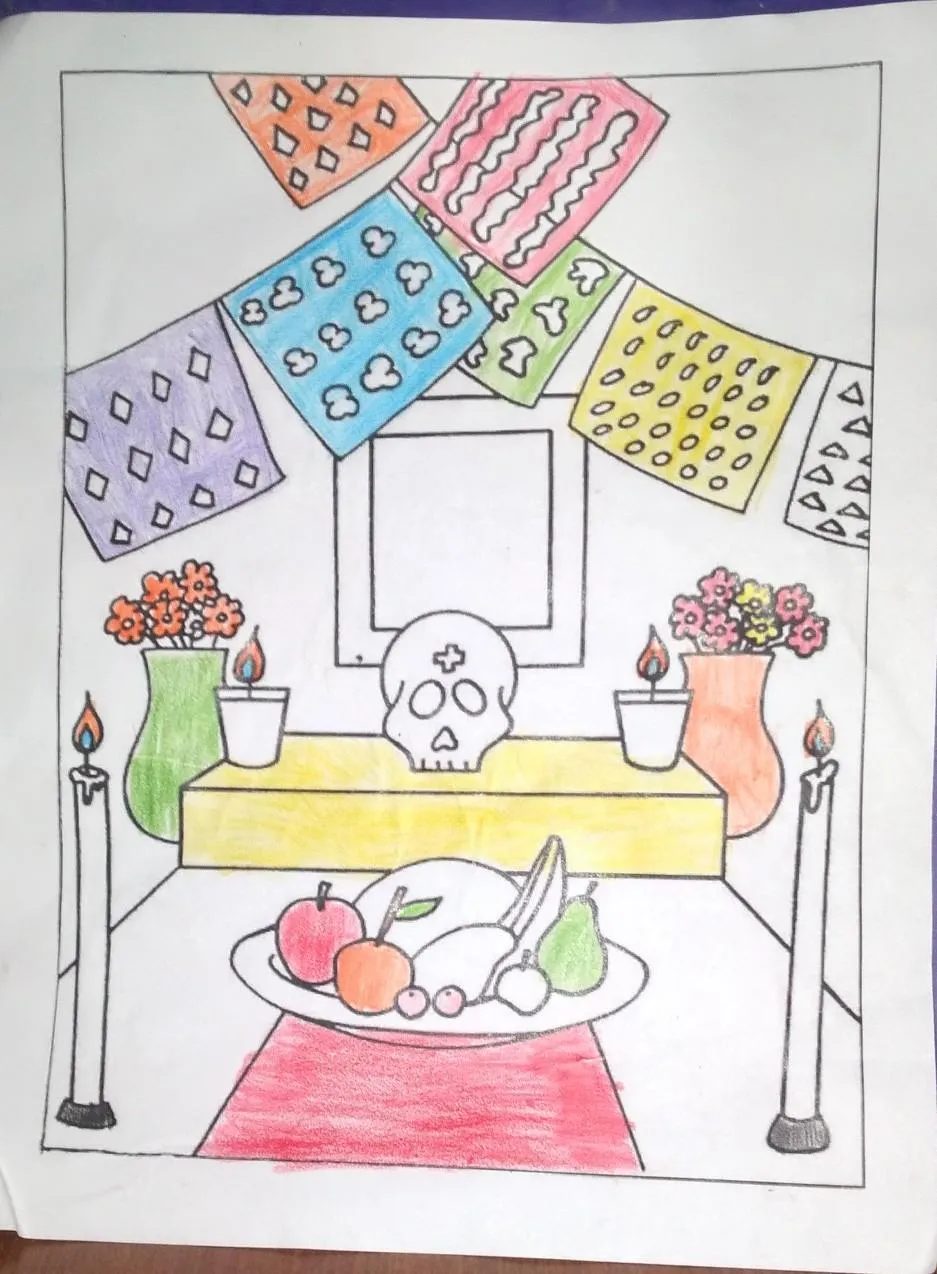 hola me pueden ayudar a finalizar mi dibujo del altar de muertos por favor  gracias ​ - Brainly.lat