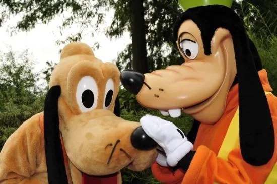 Hola pluto guau guau goofy! - Picture of Disneyland Park, Marne-la ...