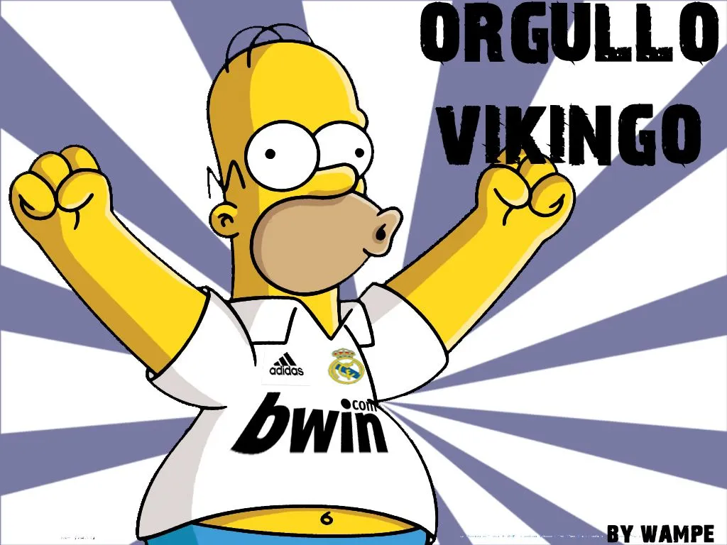 homer real madrid Simpsons del Real Madrid