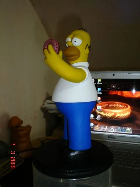 Homero Simpson | Figuras de plastilina