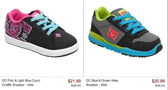HOT* DC Shoes Sale (Boy's and Girl's) Only $19.99 (Reg. $36+ ...
