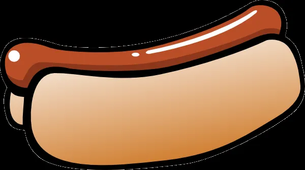Hot Dog Clip Art at Clker.com - vector clip art online, royalty ...
