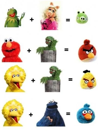 ... Hot Spot: Imagen del día: Muppets + Plaza Sésamo = Angry Birds ... Hot Spot: Imagen del día: Muppets + Plaza Sésamo = Angry Birds