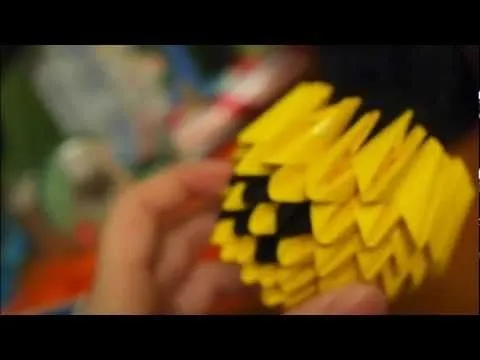 HOW TO - 3D Origami Pikachu - YouTube