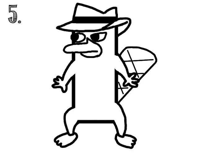 How to Draw Agent P in 5 Steps | Imagine