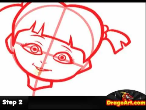 How to Draw Boo, Boo, Monsters Inc, Step by Step - YouTube