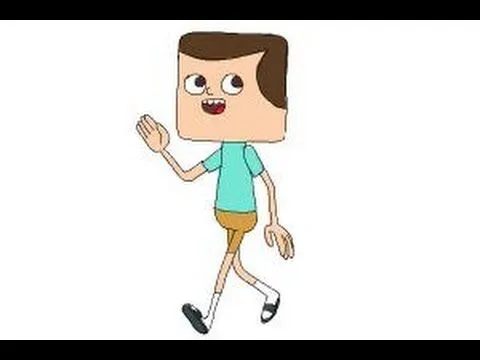 How to draw Jeff from Clarence - YouTube