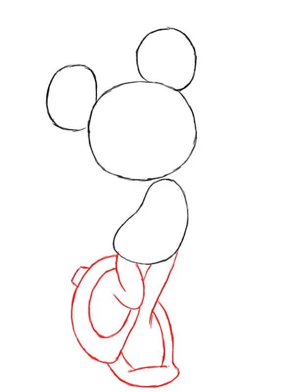 How To Draw Minnie Mouse - Draw Central