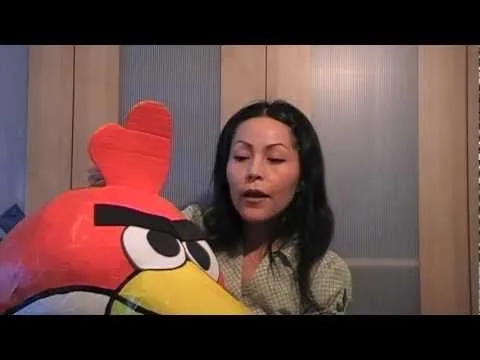 How to make an Angry bird pinata - YouTube