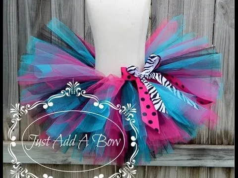HOW TO: Make Tutus More Full and Fluffy by Just Add A Bow - YouTube