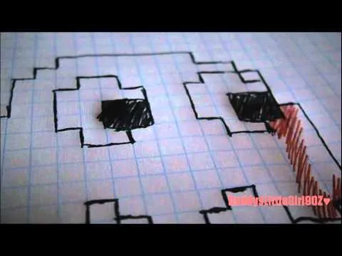 How to paint Pac-Man/Como dibujar ComeCocos ~ - YouTube