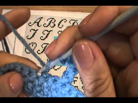 COMO HACER LETRAS EN CROCHET | Crocheting & Knitting