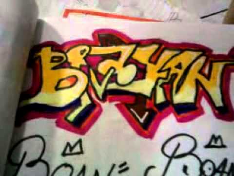 Graffitis de brayan - Imagui