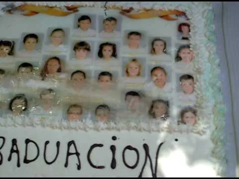 Graduacion de Preescolar de Beatriz, video de la tarta de ...