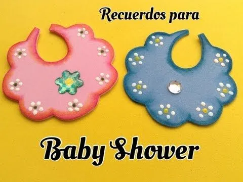BABERITO PARA BABY SHOWER DE FOAMY . - YouTube