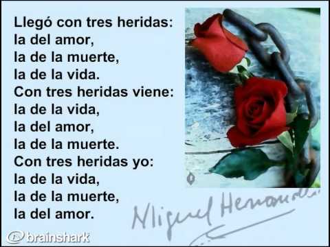MIGUEL HERNANDEZ POEMAS - YouTube
