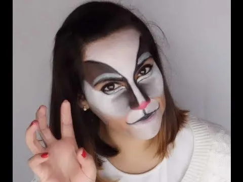 Maquillaje de gatito infantil - Imagui