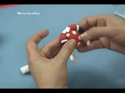 Minnie Mouse en masa flexible - Imagui
