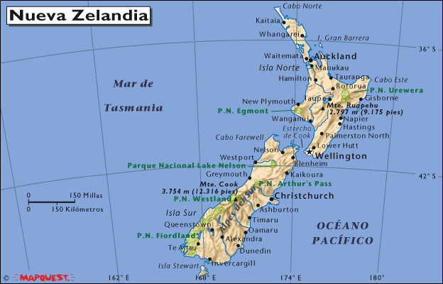 HRW ATLAS MUNDIAL - Nueva Zelanda