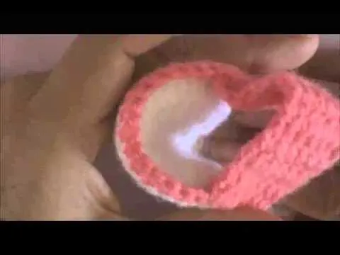 Huarache tejido a crochet para niña - Tutorial - YouTube