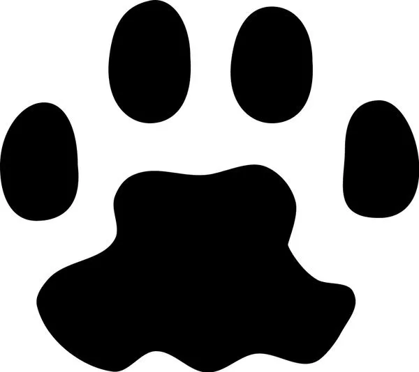 Huella de la pata del gato Vector de imágenes prediseñadas ... Huella de la pata del gato Vector de imágenes prediseñadas ...