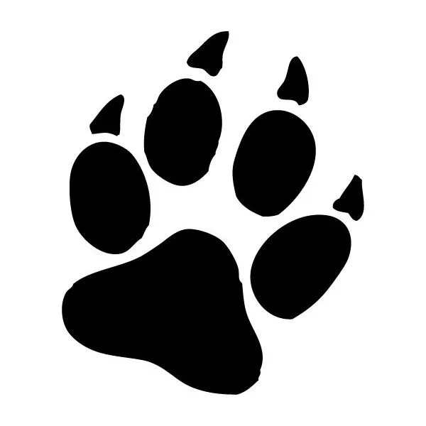 Logo con una huella de perro - Imagui