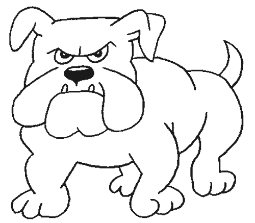 Dibujos para colorear de huellas de perros - Imagui