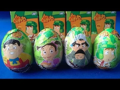 Huevos de chocolate - Huevos sorpresa - Huevos kinder de 400 ...