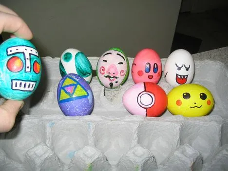 Huevos decorados como animales - Imagui