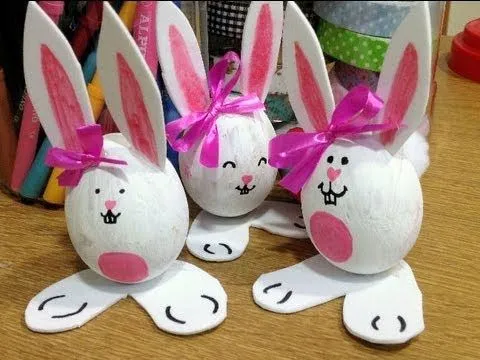 Huevos de Pascua de conejitos. Easter Bunny eggs - YouTube