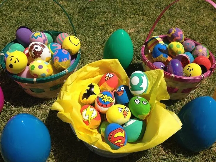 Huevos de Pascua, diversión! | Cascarones de Huevo Decorados ...