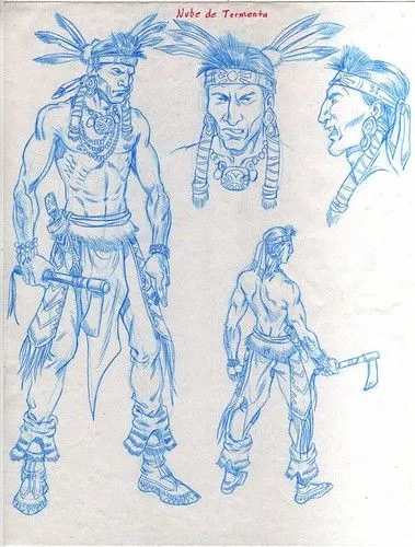 Hunka!! Comics y dibujo: aborígenes de Norteamérica (no indios)