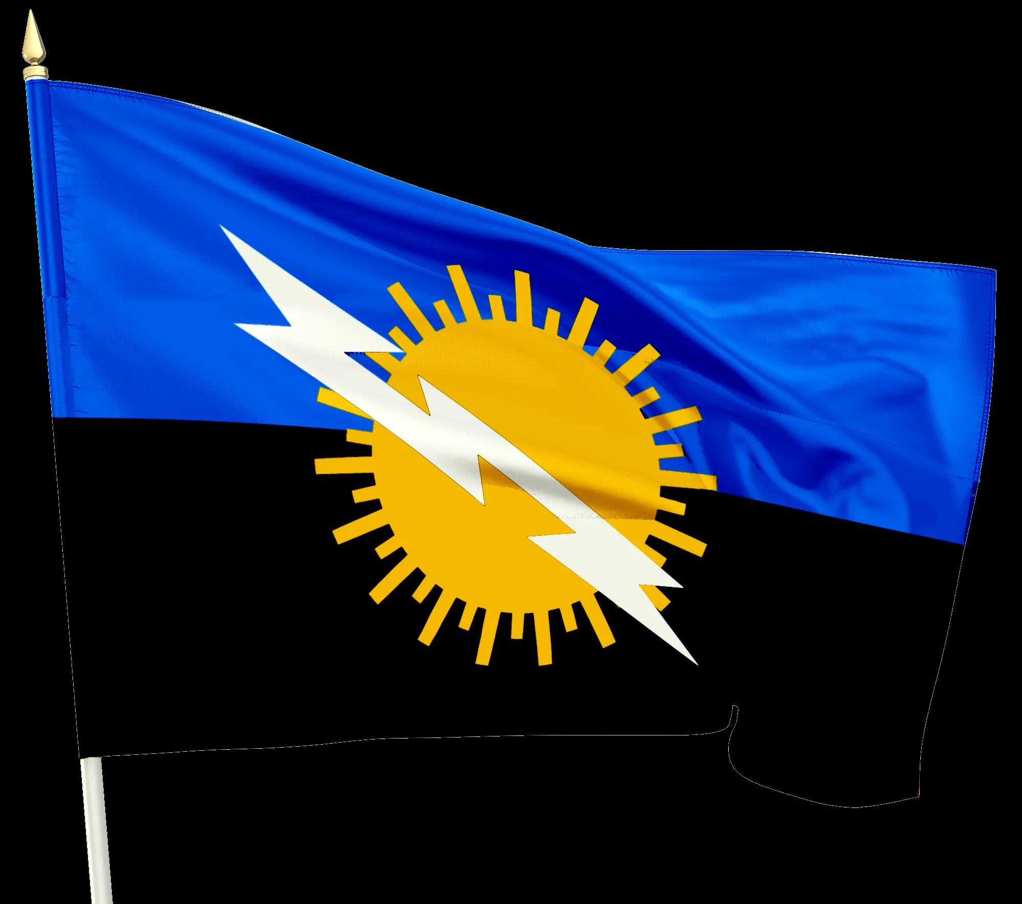 bandera del Estado ZULIA Colouring Pages