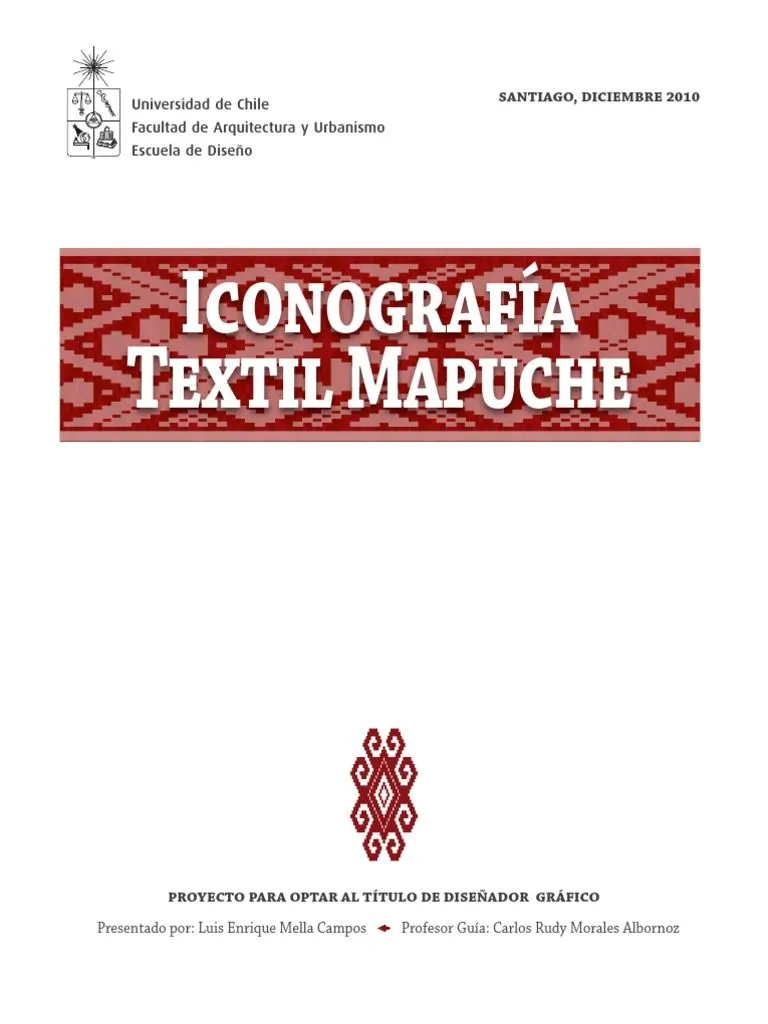 Iconografia Tectil Mapuche | PDF | Folklore | Conocimiento