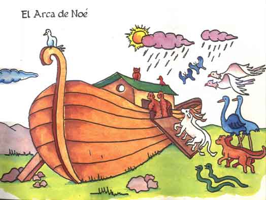 Id y Predicad el Evangelio: Noe construye el arca