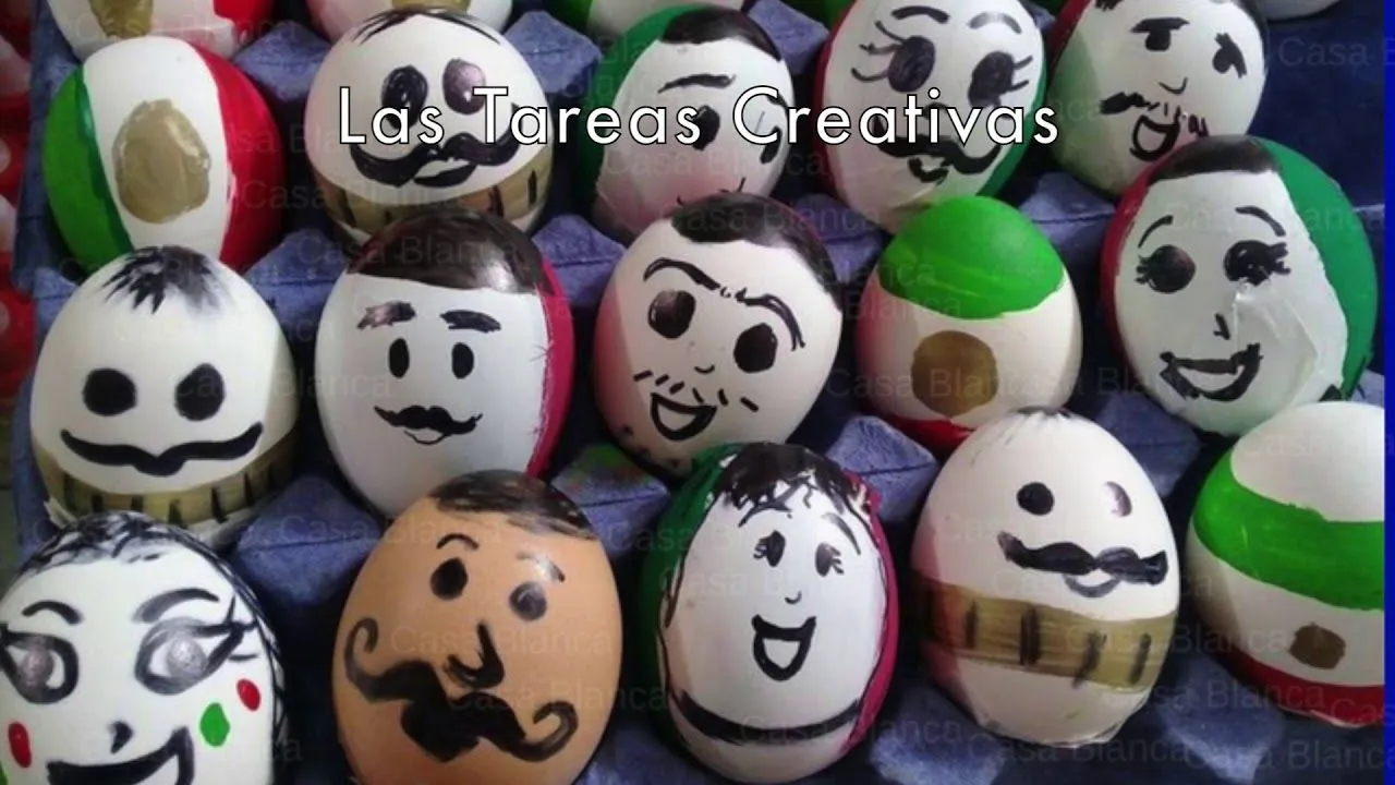 Ideas de Cascarones de Huevo Decorados - LasTareasCreativas - YouTube
