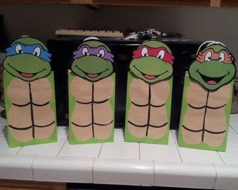 Ideas caseras para un cumpleaños de las tortugas ninja
