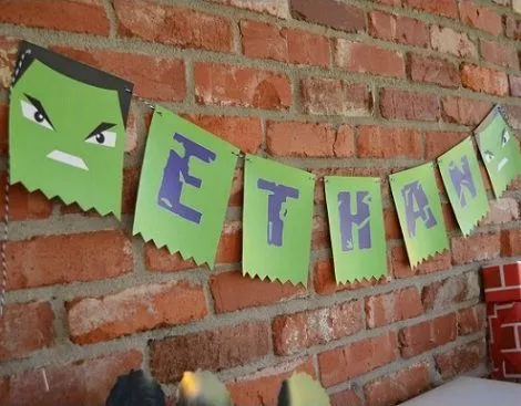 Ideas caseras para una fiesta de cumpleaños de Hulk para niños