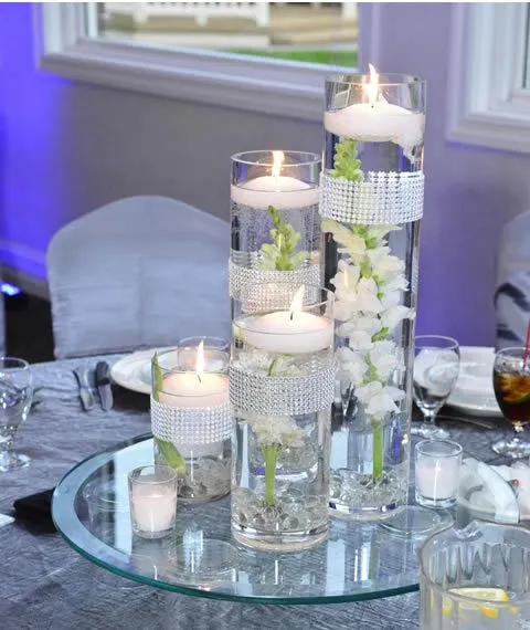 Ideas de centros de mesa para tu boda : Fiancee Bodas