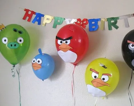 Ideas para un cumpleaños de Angry Birds