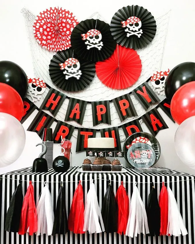 Ideas Cumpleaños Pirata - Como organizar y celebrar una fiesta temática  pirata