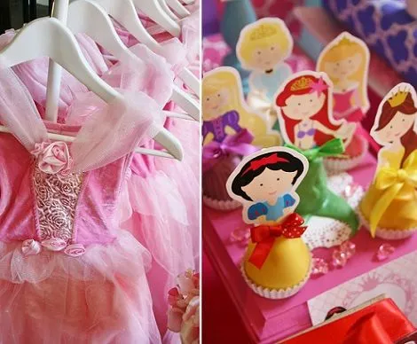Ideas para un cumpleaños de princesas Disney