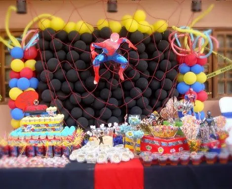 Ideas cumpleaños Spiderman