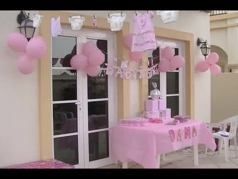Ideas de Decoración para un Baby Shower de Niña (Colaborativo Pink ...