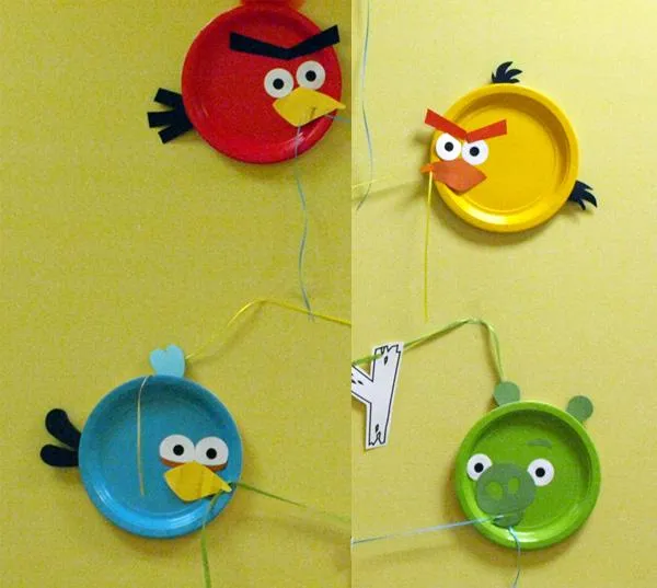 Ideas para la decoración de una fiesta Angry Birds - Paperblog