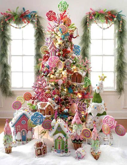 Ideas para decorar el árbol de navidad con los niños. | Árboles de ...